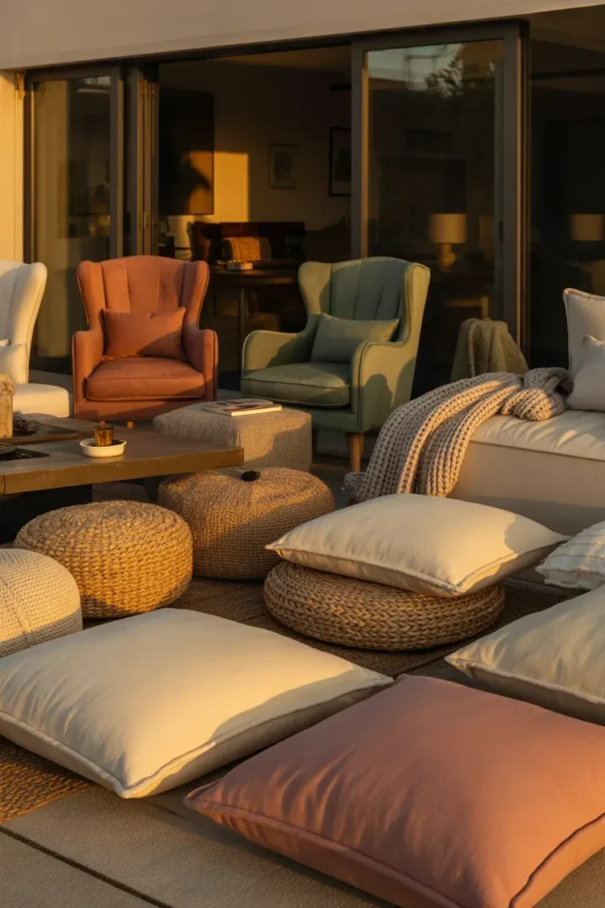 Comfortable Seating for Relaxed Gatherings