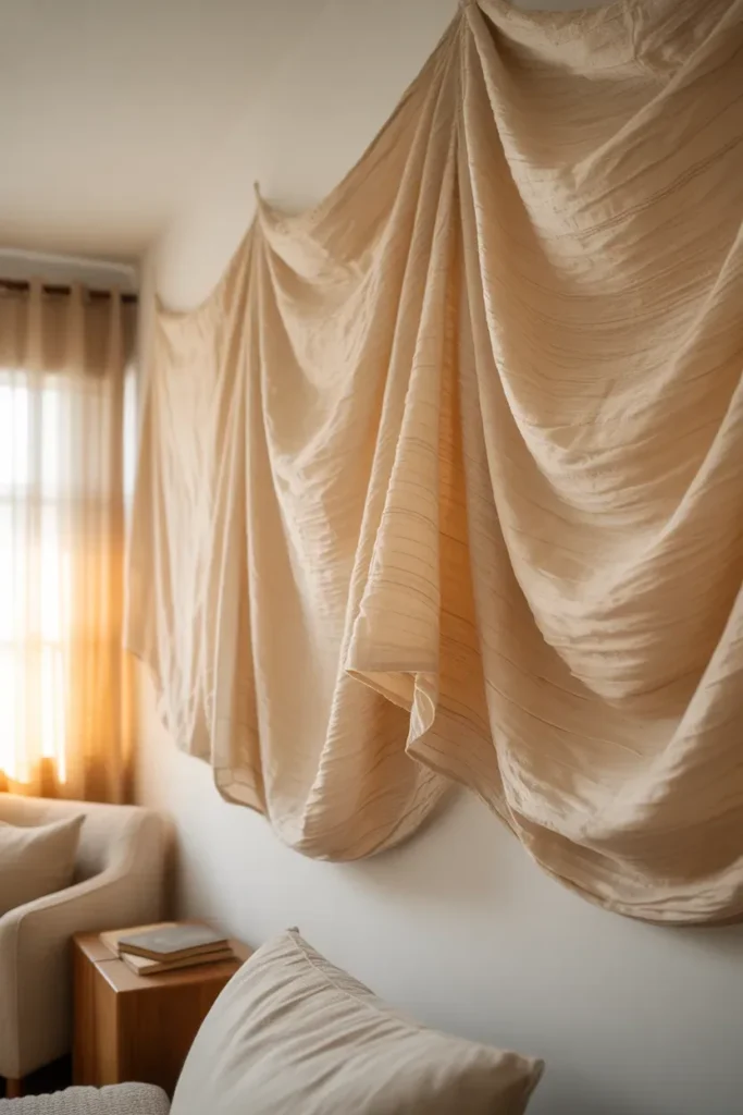 Fabric Wall Hangings for Soft Texture