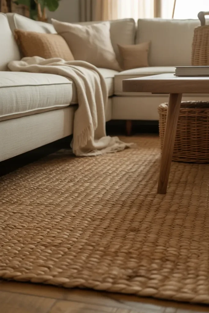 Jute Rugs for Grounded Foundations