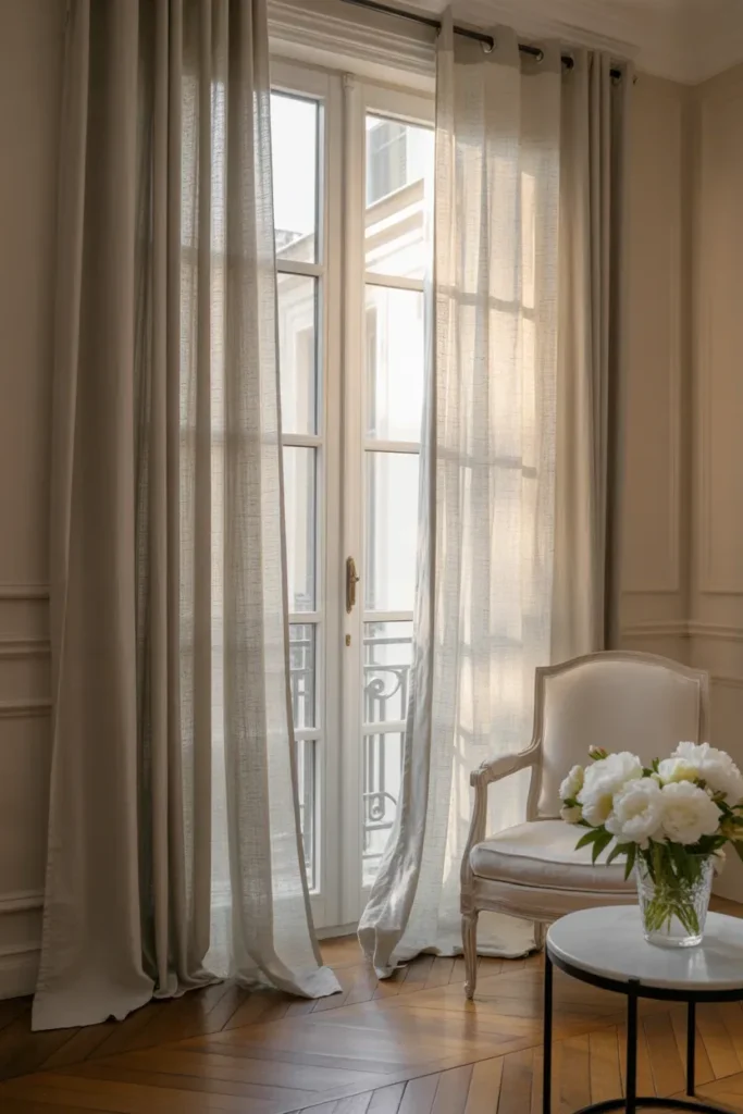 Keep Curtains Light and Airy