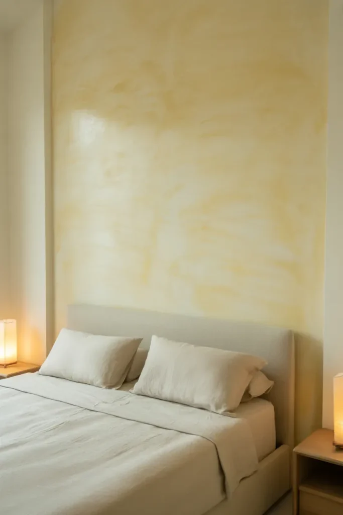 Limewash Accent Wall