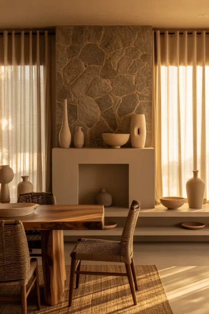 Mixing Natural Materials