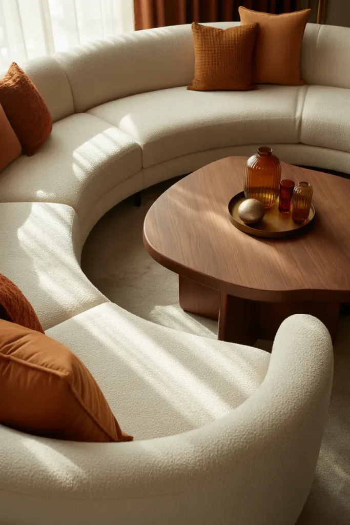 Soft Curves In Furniture Design