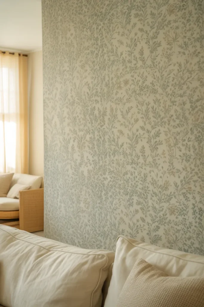 Subtle Patterned Wallpaper