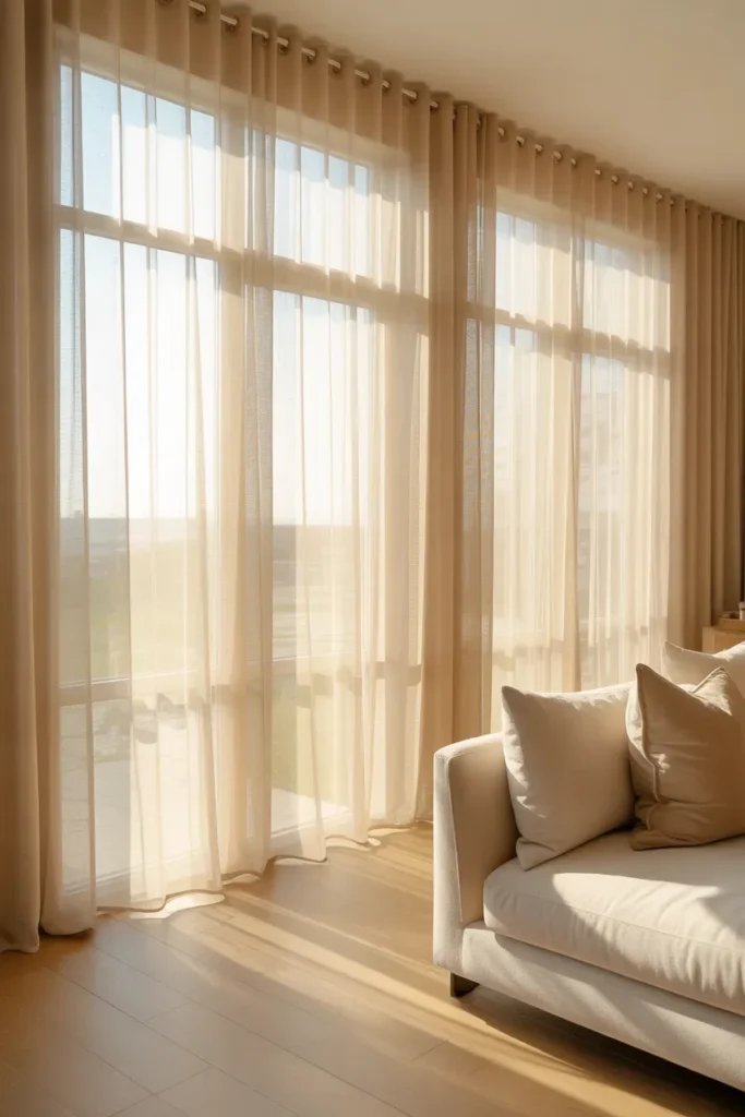 Switch To Light Window Treatments