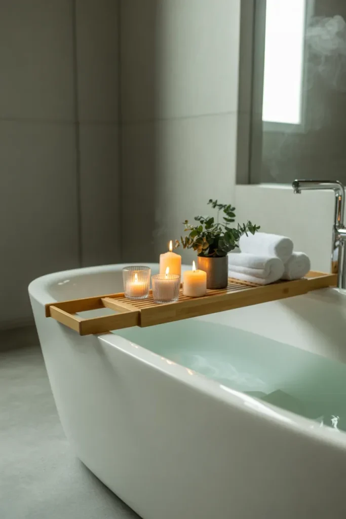 Add a Freestanding Bathtub Feel