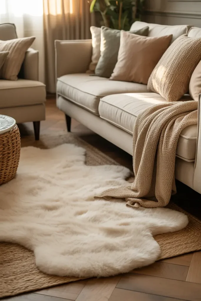 Cozy Layered Textiles