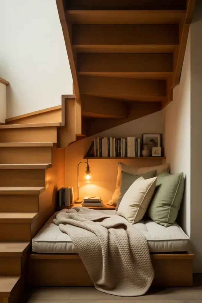 Cozy Nook Under the Stairs