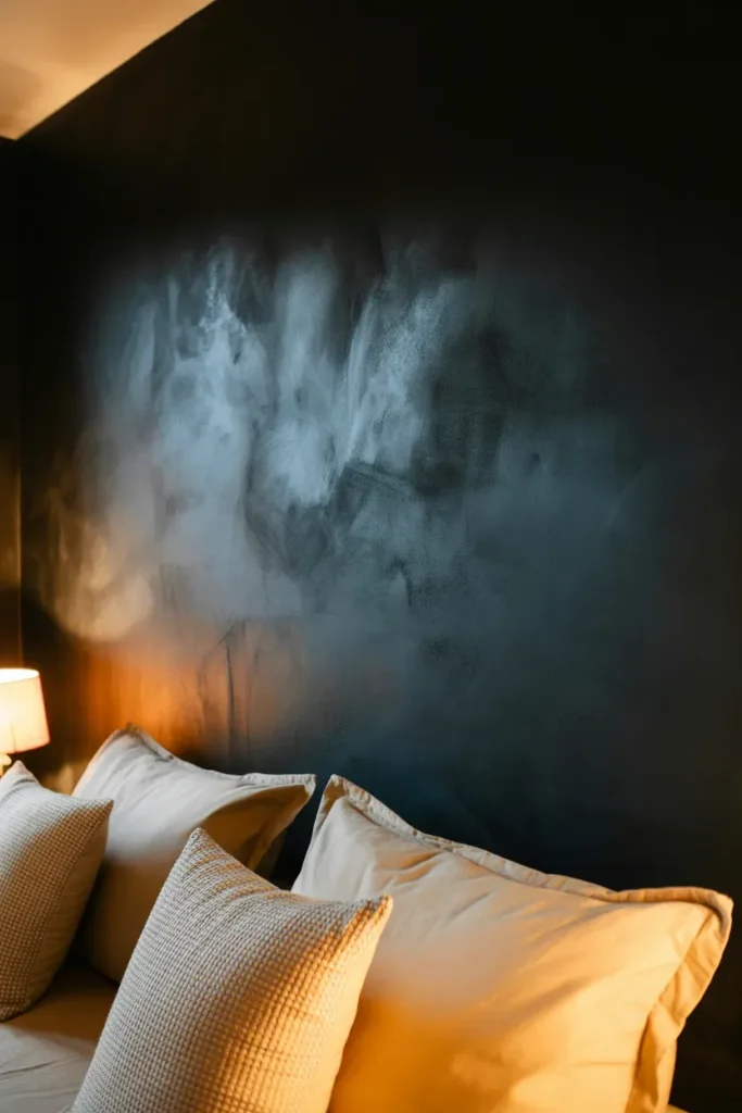 Dark Moody Limewash Walls