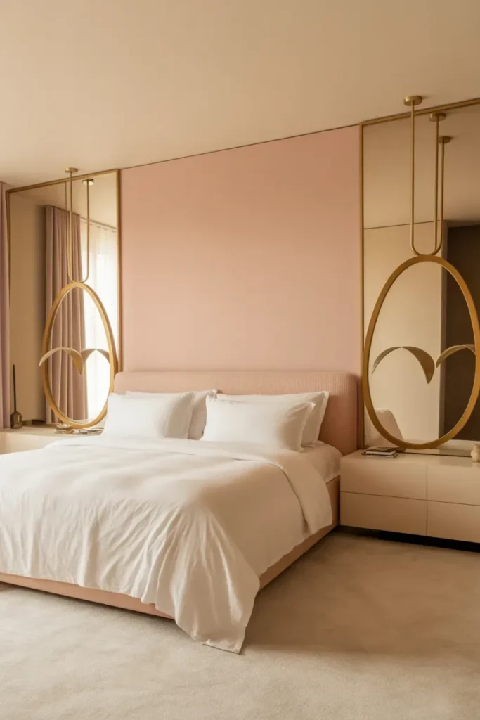 Pink with Gold Accents for Luxury