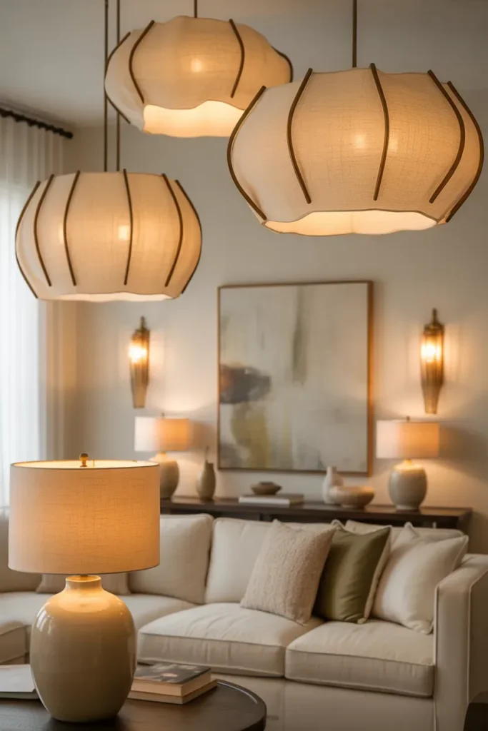 Statement Lighting That Feels Soft and Sculptural