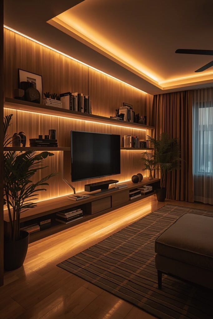 Use LED Strip Lighting for Subtle Glow