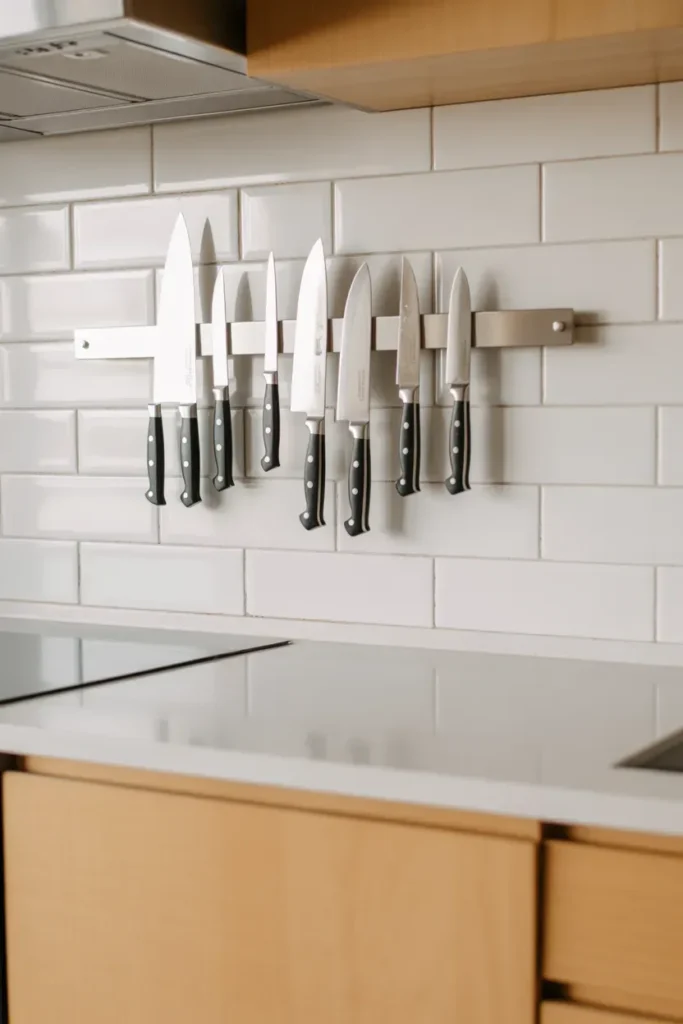 Use Magnetic Strips for Metal Tools