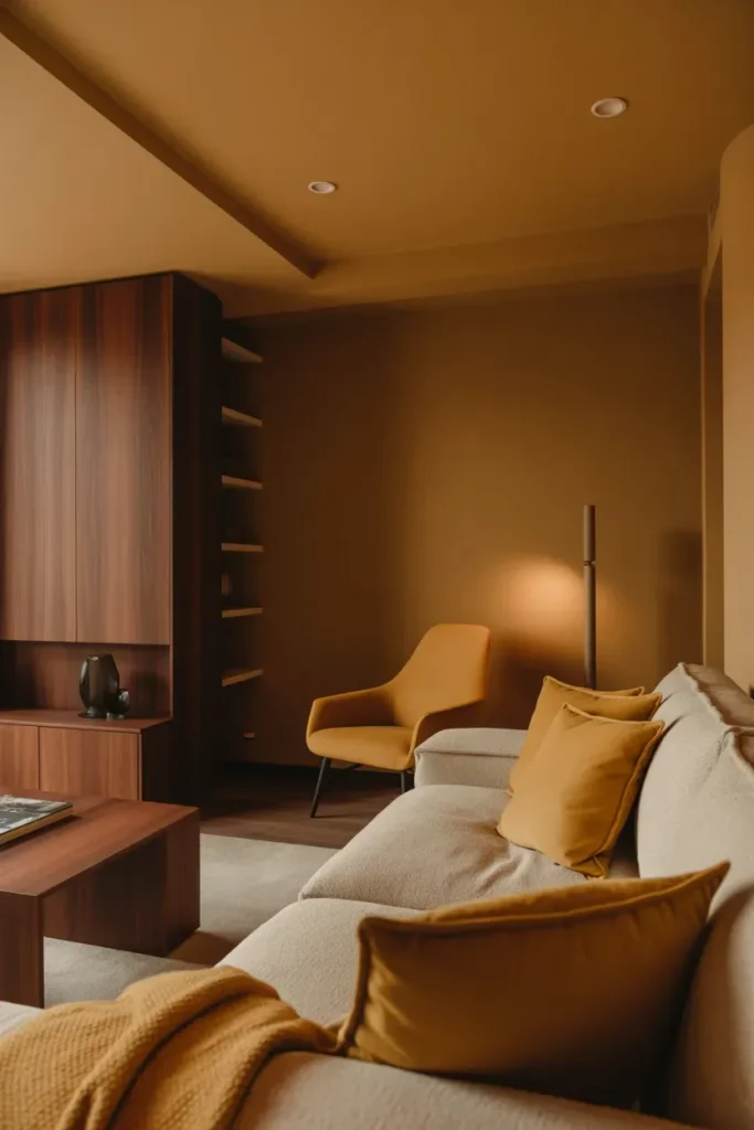 Use Muted Mustard for Subtle Contrast