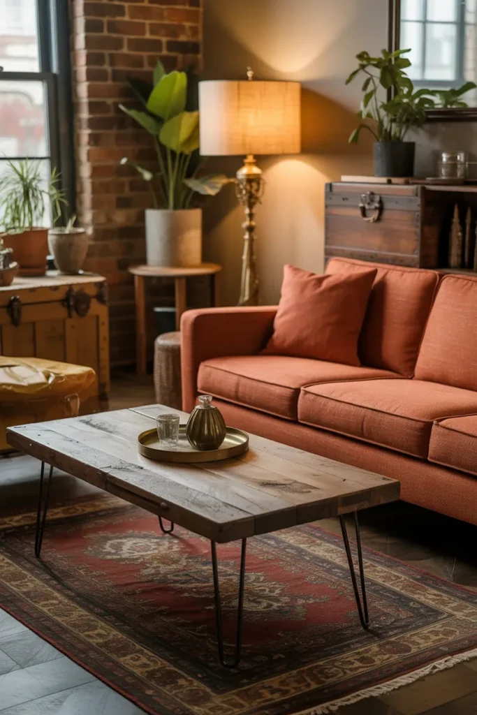 Use Vintage and Upcycled Furniture