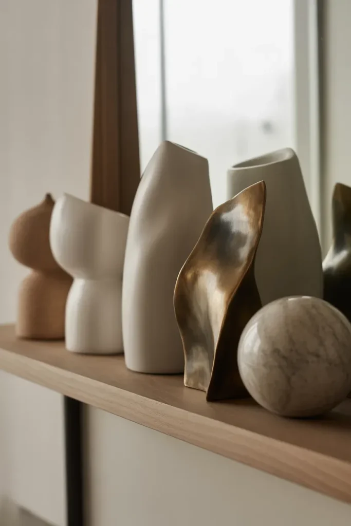 Adding Sculptural Pieces