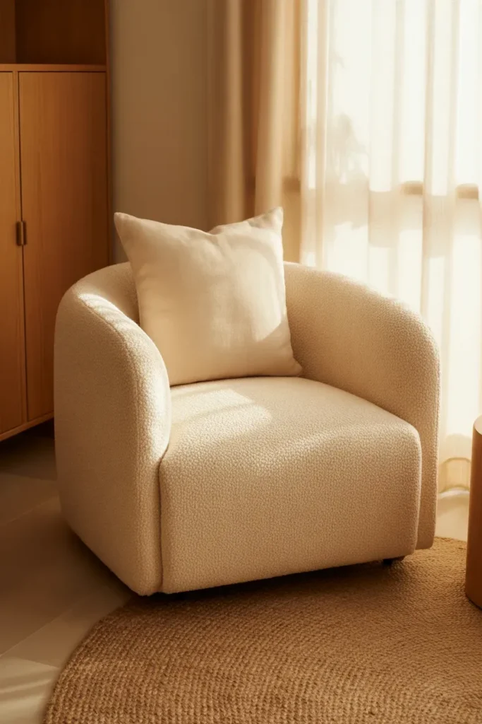 Boucle Fabric Accents