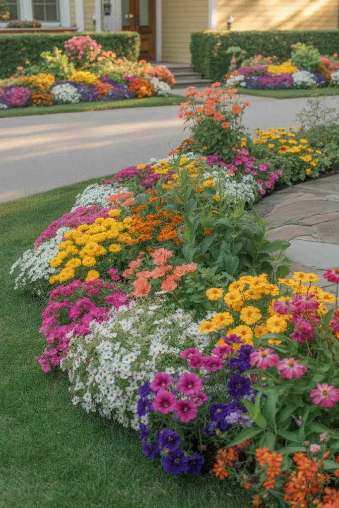 Create a Flower-Filled Border