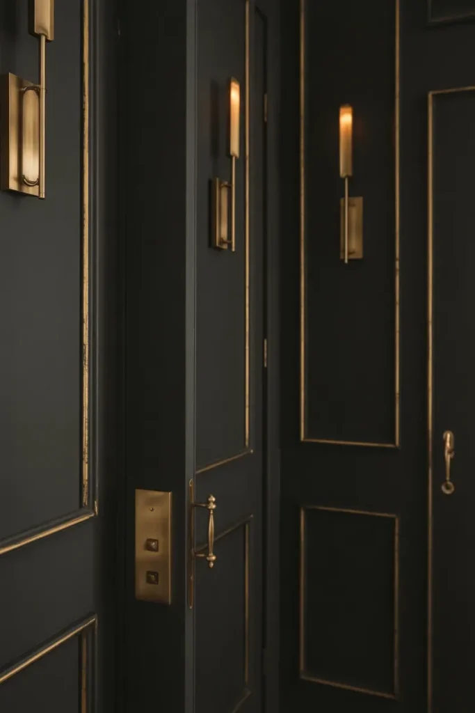 Incorporate Metallic Accents