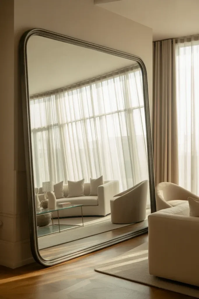 Incorporate Mirrors to Expand Space