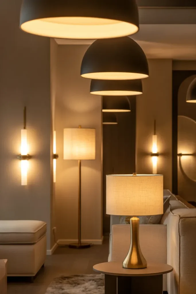 Layered Lighting for Ambiance