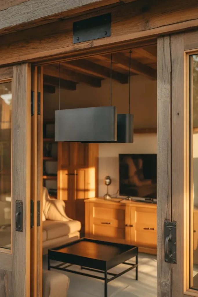 Metal Accents for Contrast