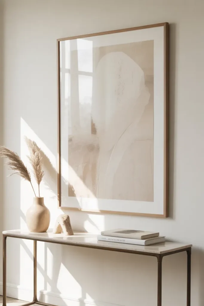 Minimal Yet Impactful Wall Art
