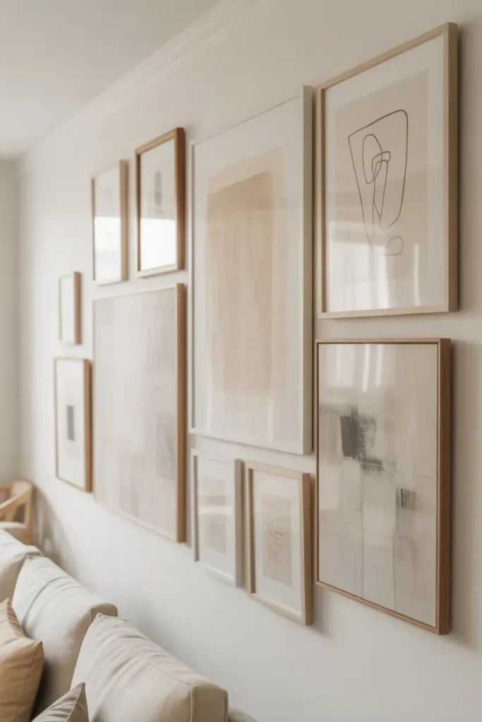 Minimalist Neutral Art