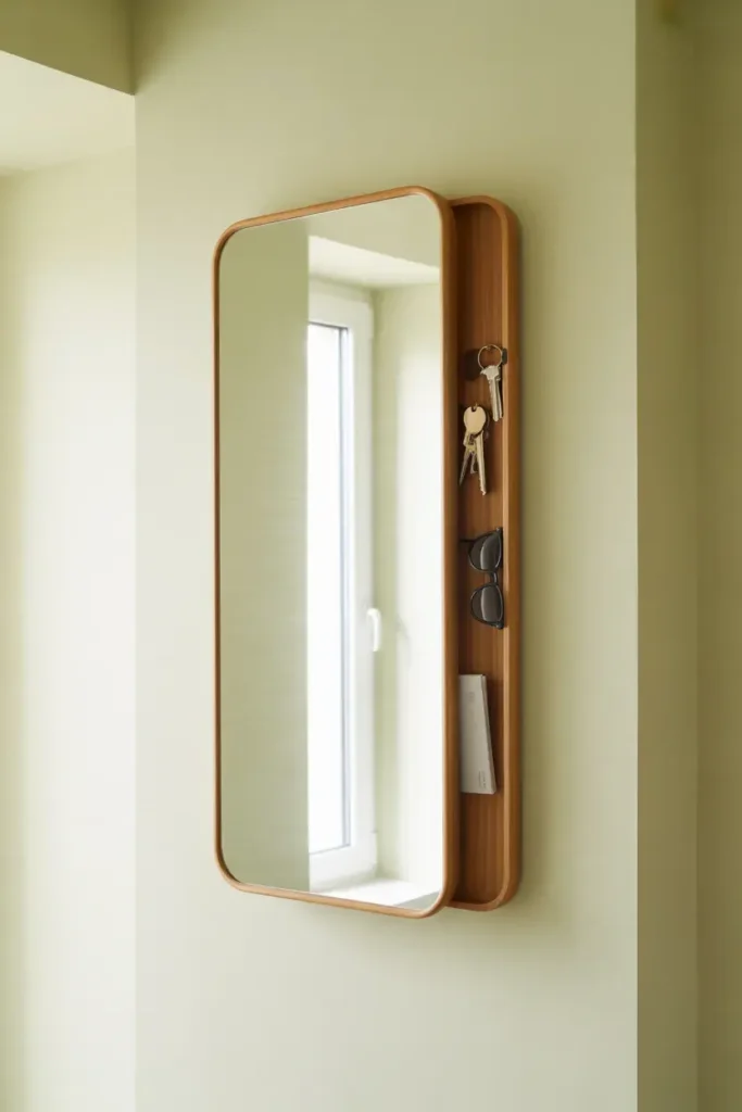 Mirror with Storage Function