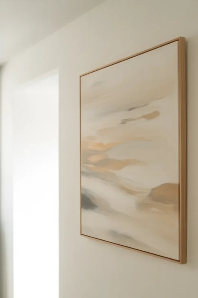 Neutral Wall Art with Subtle Details