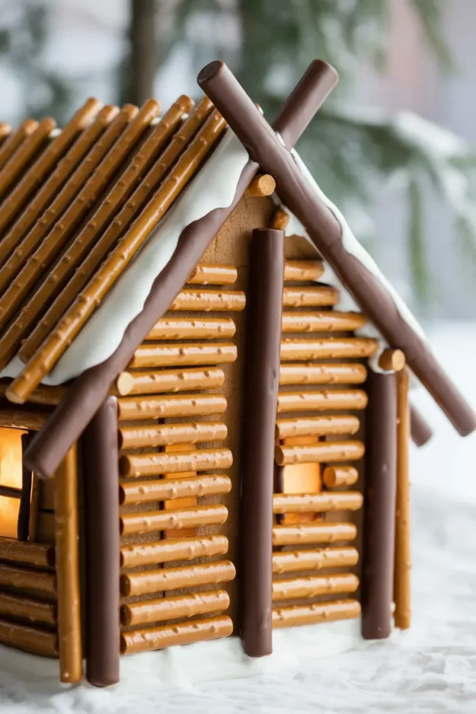 Rustic Wooden Cabin Look