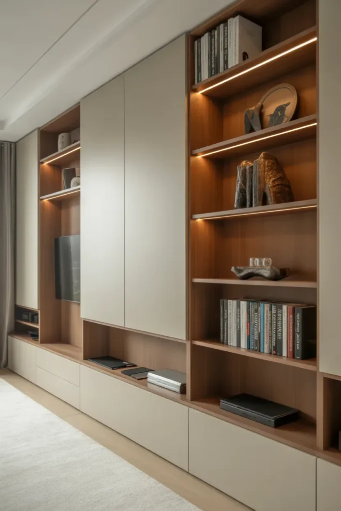 Seamless Built-In Storage