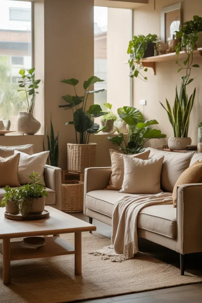 Add Indoor Plants for Organic Touch