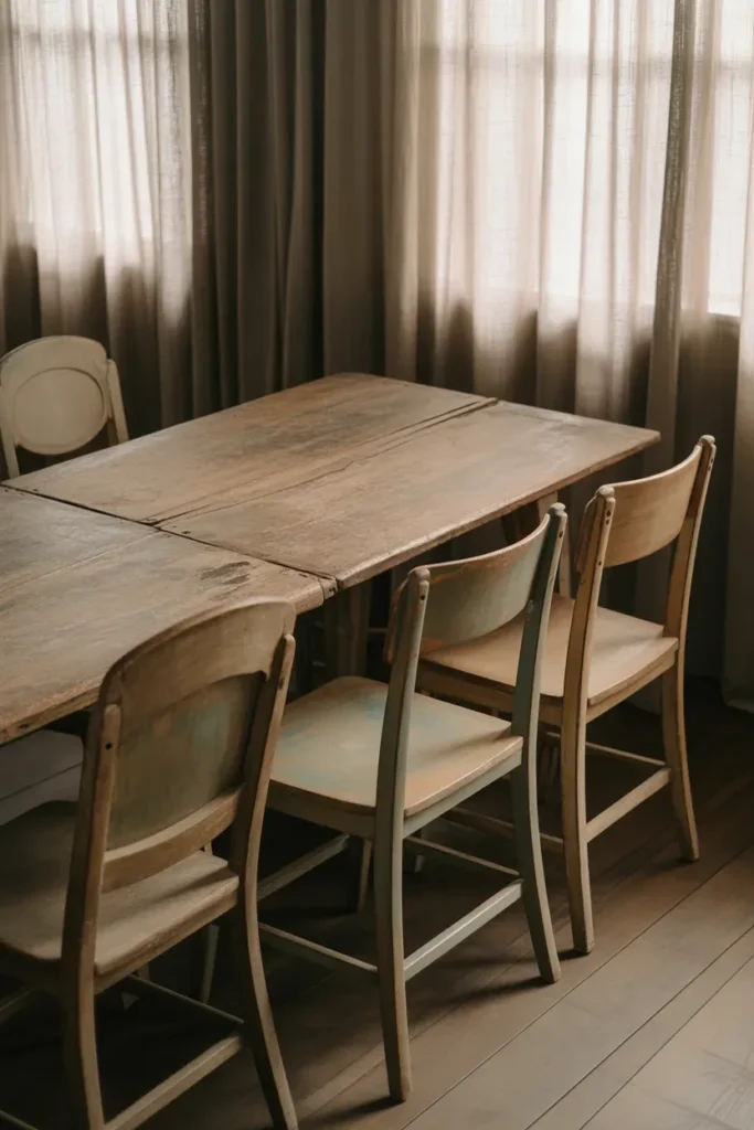 Aged and Weathered Furniture