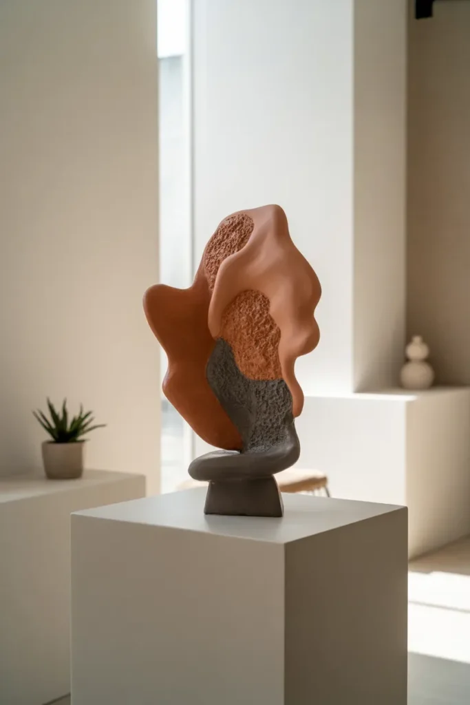 Clay Sculptural Decor Pieces