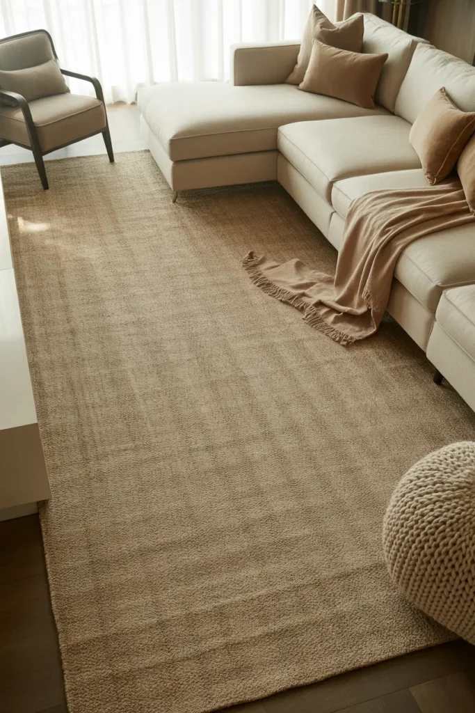 Large Area Rugs for Cohesion
