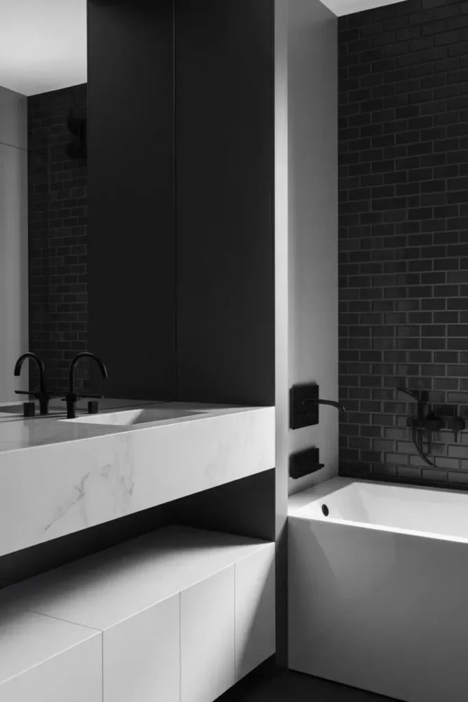 Monochrome Design with Contrast