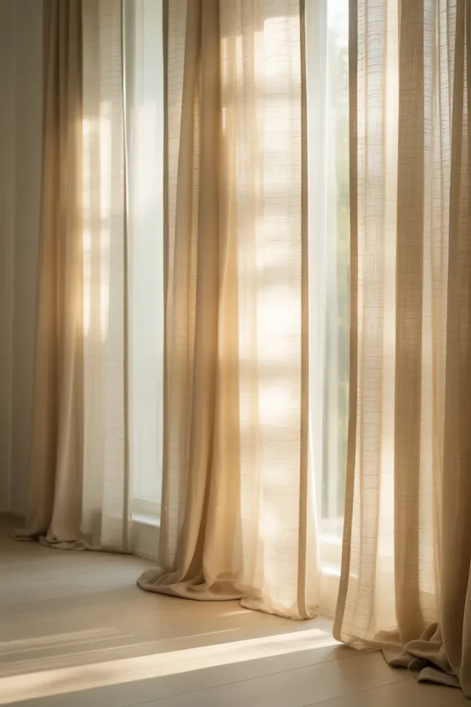 Natural Fiber Curtains