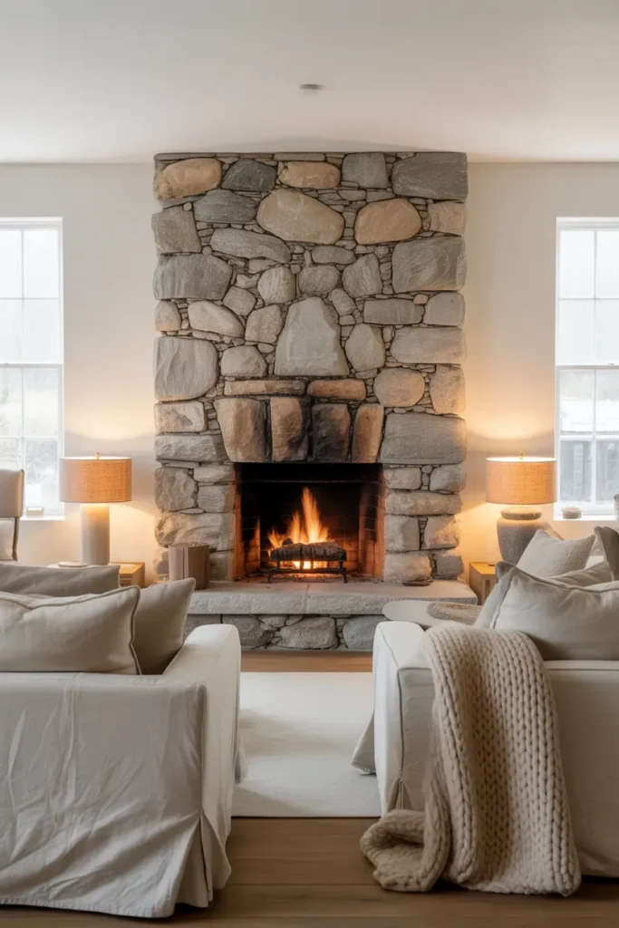 Natural Stone and Brick Accents