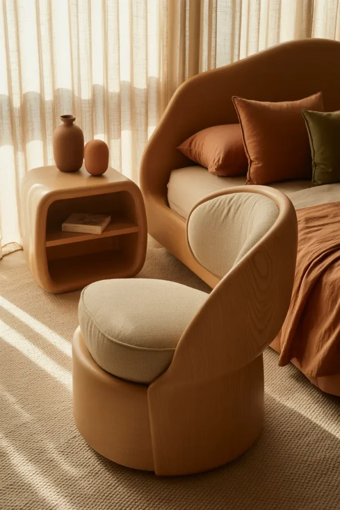 Organic Shapes in Furniture