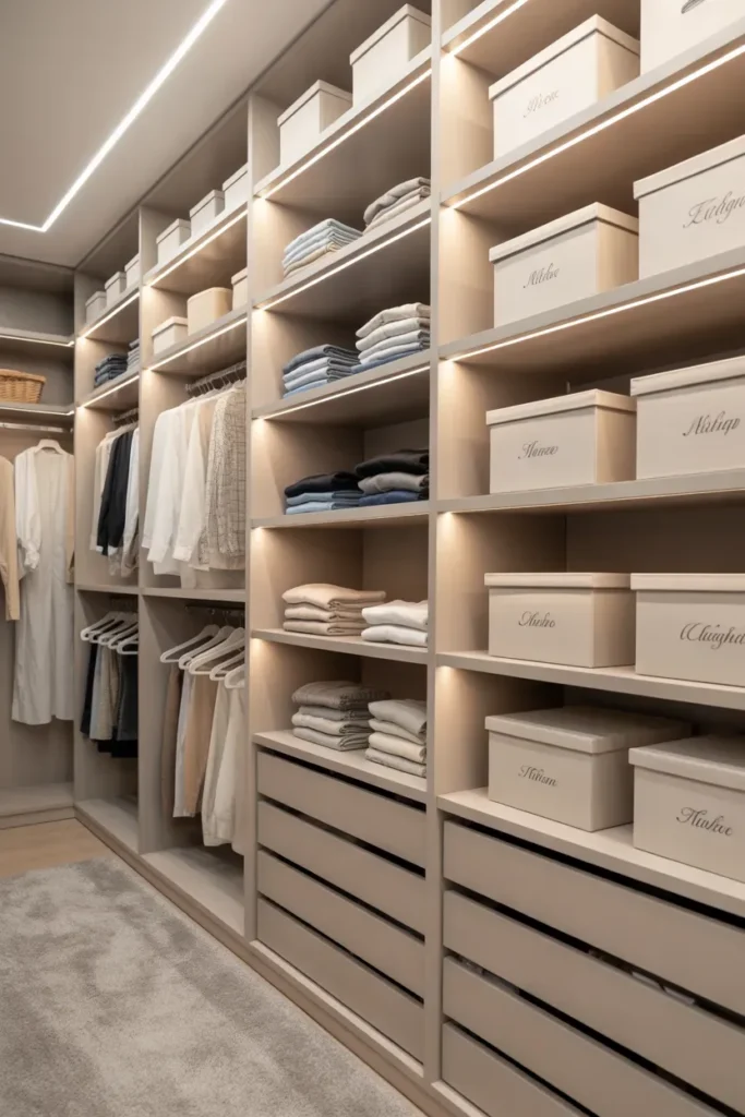 Organize Hidden Spaces