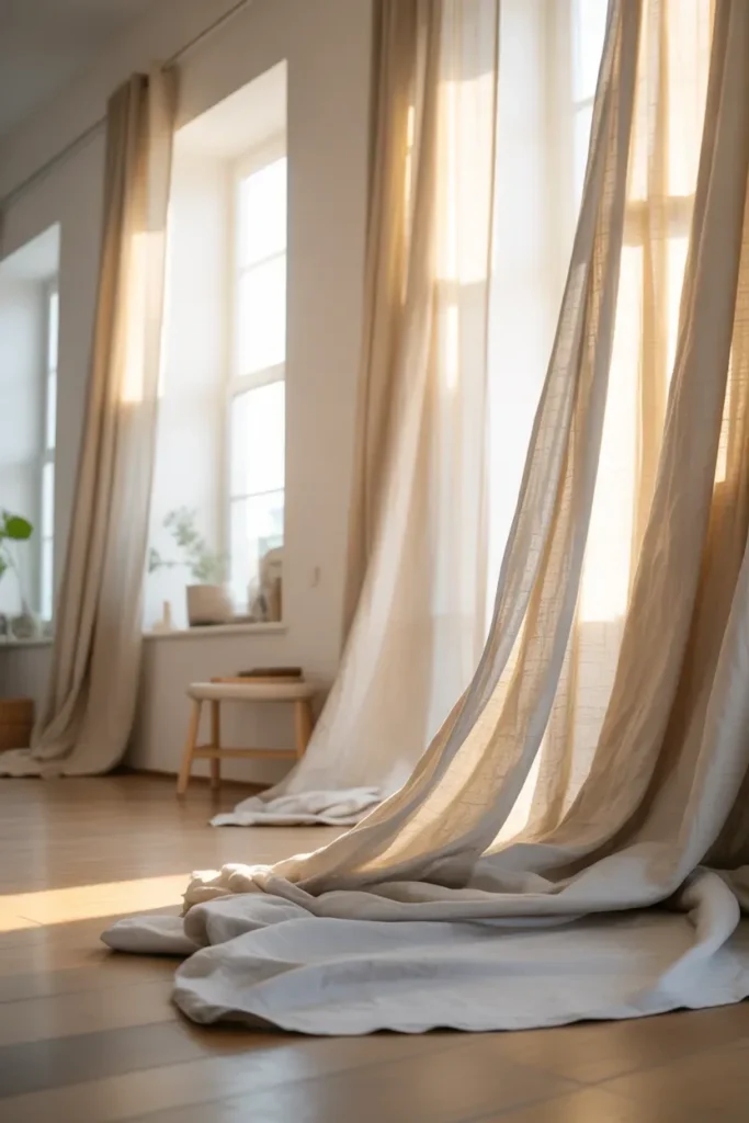 Soft Curtains and Drapes