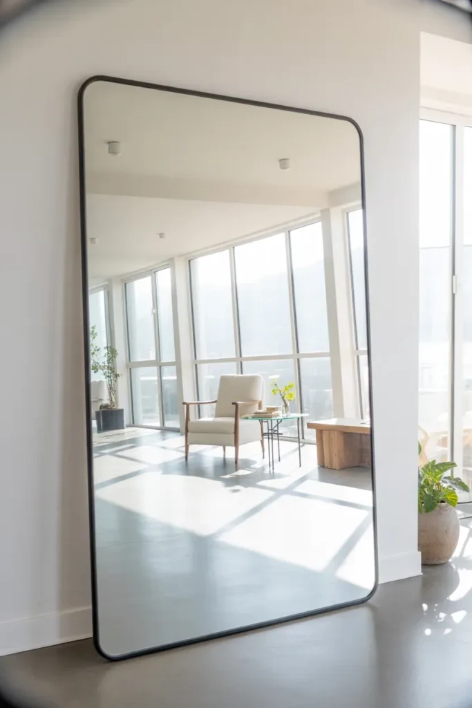 Statement Mirror Placement