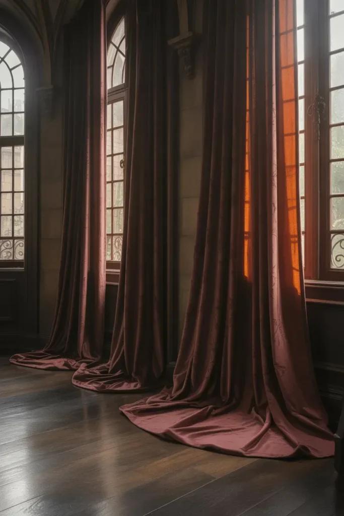 Use Dramatic Curtains