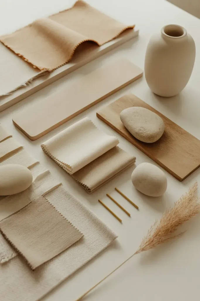 Warm Minimalism Mood Board