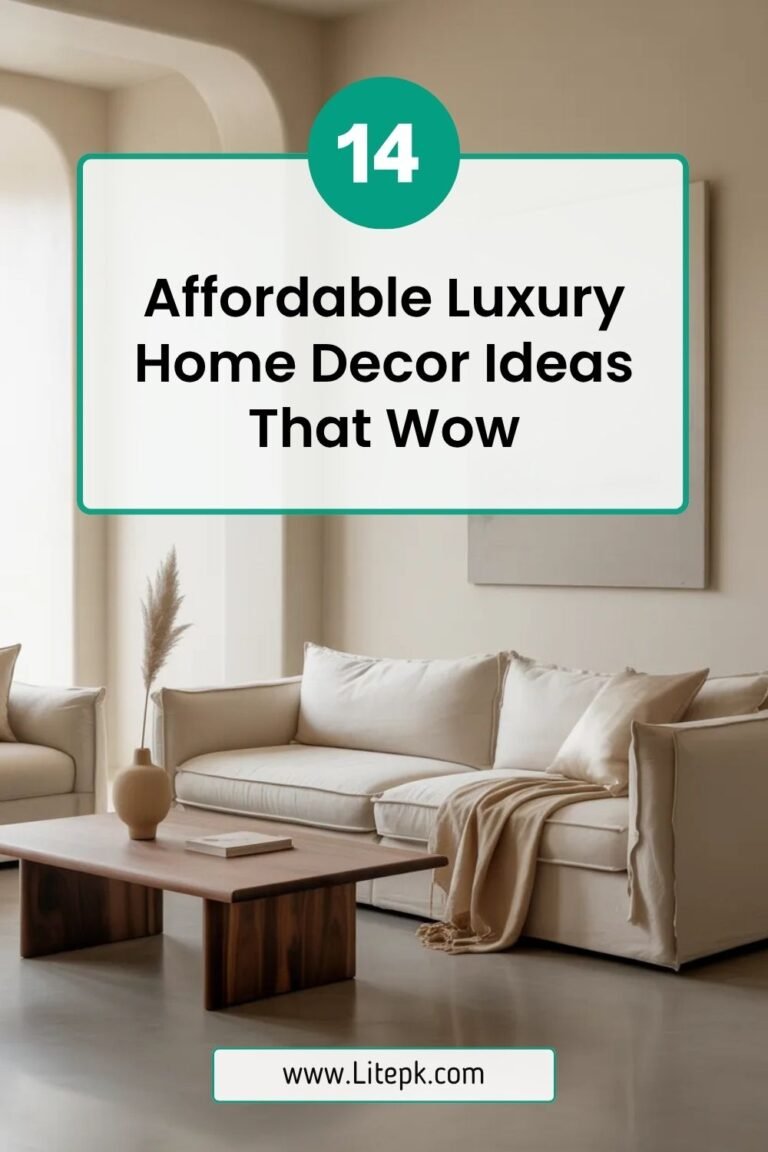 14 Affordable Luxury Home Decor Ideas That Wow