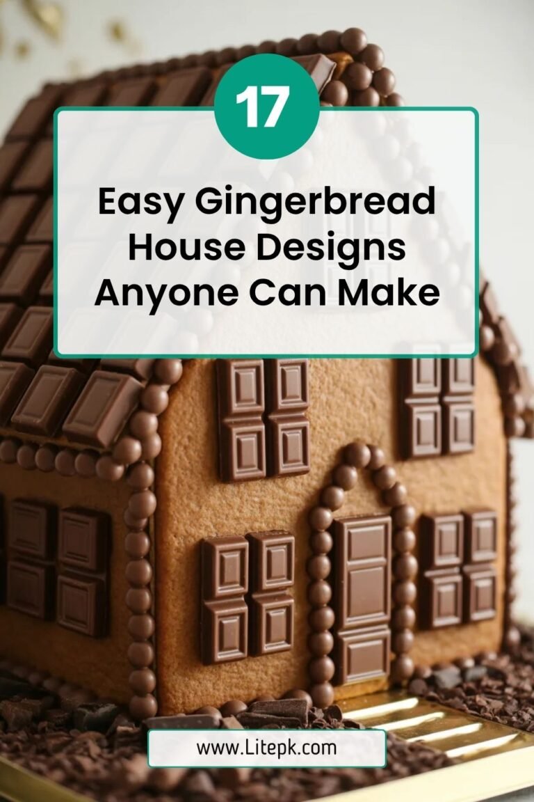 17 Easy Gingerbread House Designs Anyone Can Make
