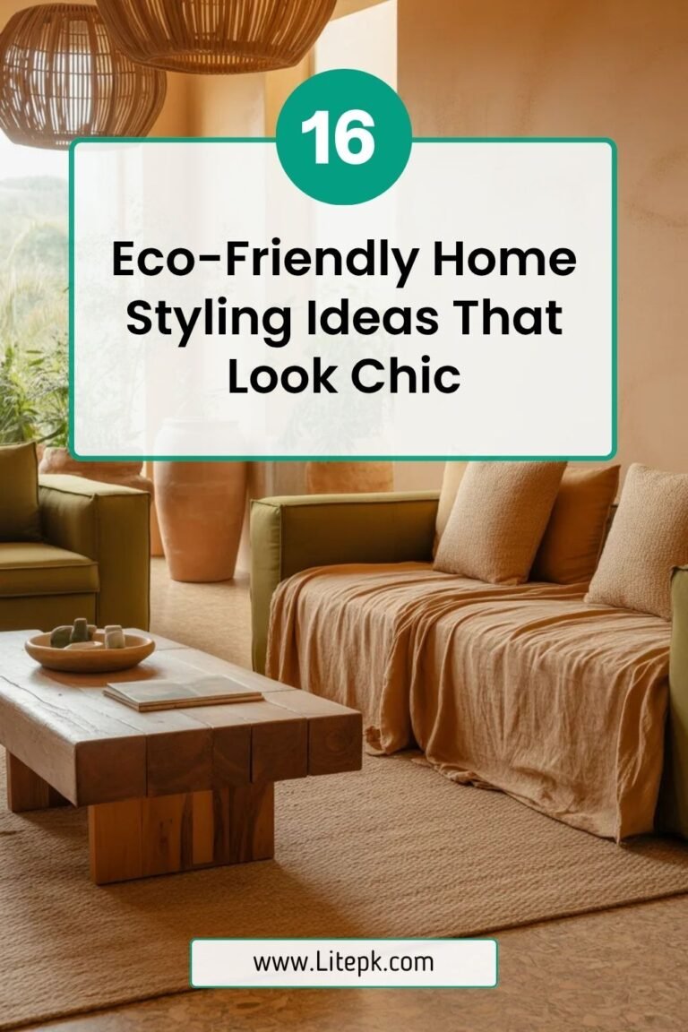 16 Eco Friendly Home Styling Ideas That Look Chic