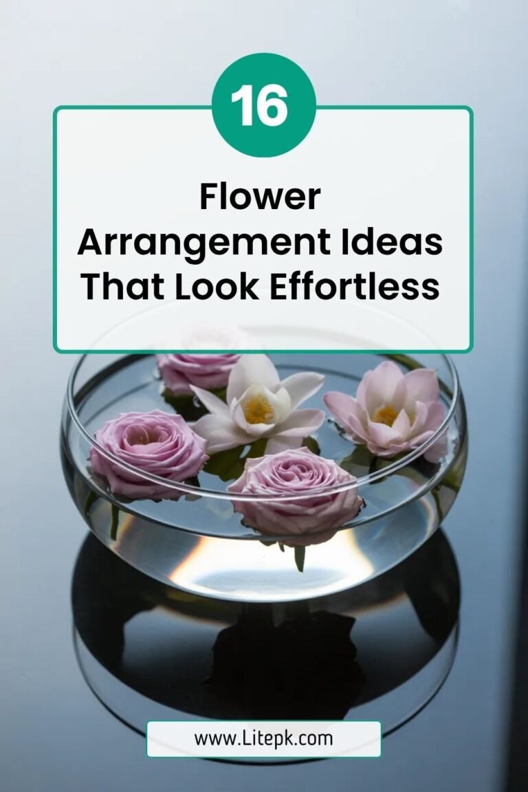 16 Flower Arrangement Ideas That Look Effortless
