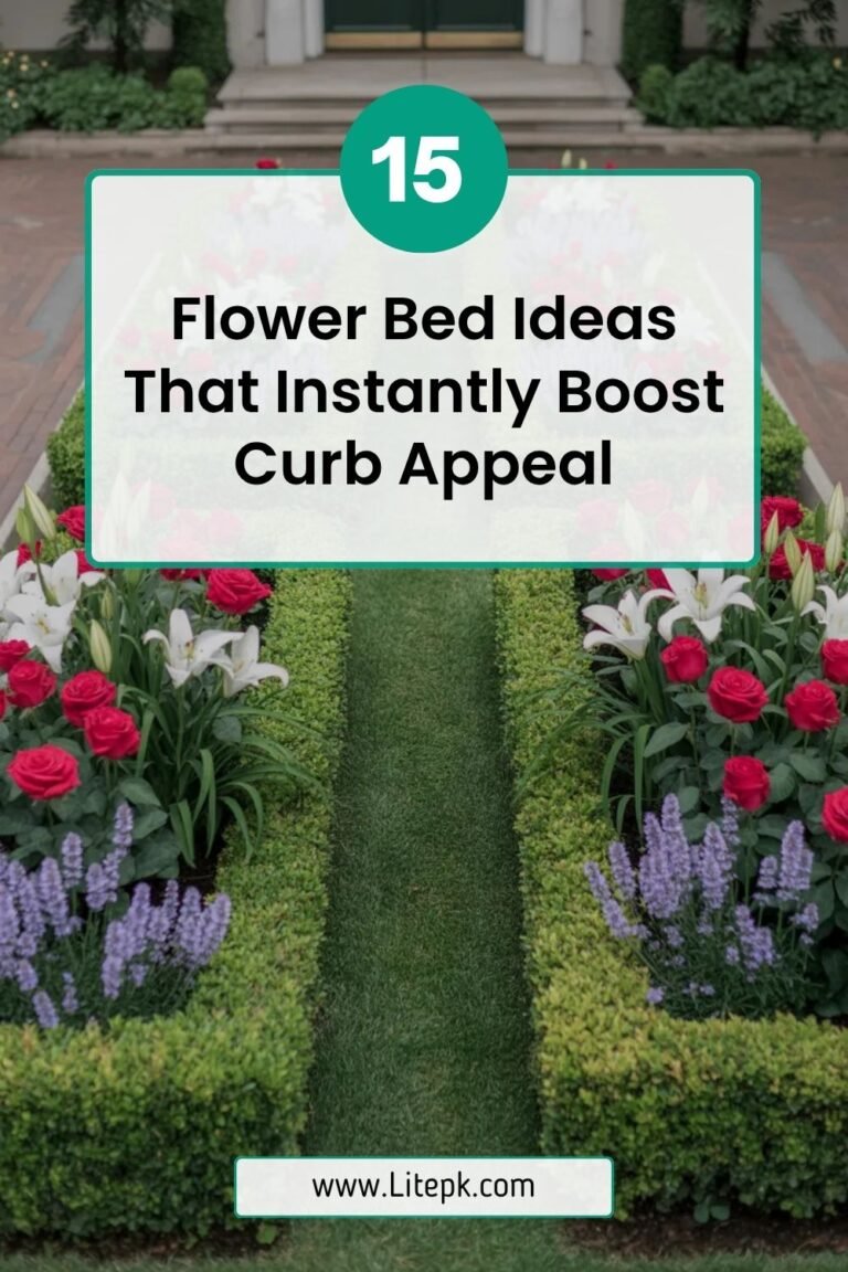 15 Flower Bed Ideas That Instantly Boost Curb Appeal